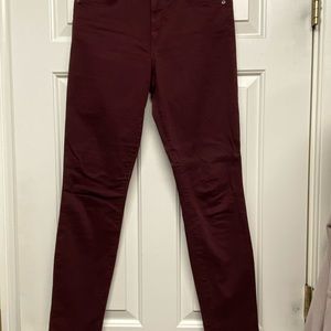 Joe’s Jeans skinny Visionnaire size 29 Bordeaux